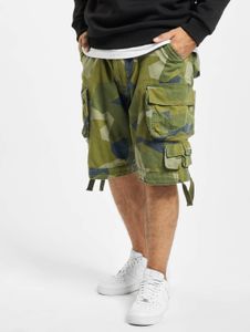 Short homme Brandit décontracté, en coton, motif camouflage, avec poches zippées
