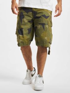 bequeme Brandit Herren Shorts Reißverschluss Taschen mit Baumwolle Camouflage