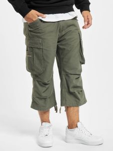 lässige Brandit Herren Shorts Reißverschluss Taschen mit Baumwolle Khaki