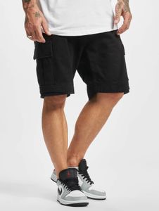 sommerliche Brandit Herren Shorts mit Baumwolle Schwarz