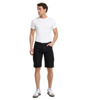 lässige Brandit Herren Shorts mit Cargo-Taschen Baumwoll-Hose Schwarz