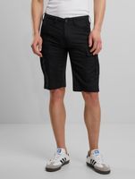 lässige Brandit Herren Shorts mit Cargo-Taschen Baumwoll-Hose Schwarz