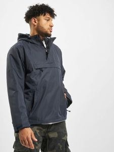 Veste polaire à capuche pour homme Modern Brandit, bleu marine