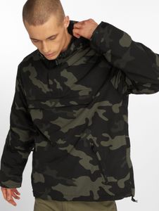 stylische Brandit Herren Jacke Kordelzug Reißverschluss Camouflage