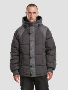 funktionale Brandit Herren Jacke mit Baumwolle Grau