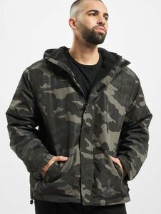 moderne Brandit Herren Jacke Reißverschluss Klettverschluss Camouflage