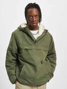 funktionale Brandit Herren Jacke Reißverschluss Taschen Khaki