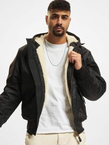 funktionale Brandit Herren Jacke Schwarz