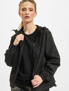 funktionale Brandit Damen Jacke Reißverschluss Schwarz