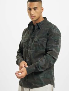 modernes Brandit Herren Polo-Shirt Slim Fit Taschen mit Baumwolle Camouflage