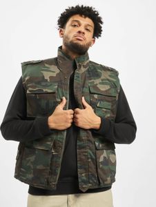 simple Brandit men's jacket, zipper, Velcro closure, camouflage