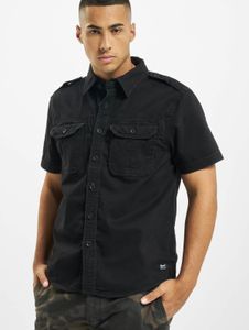 modernes Brandit Herren Polo-Shirt mit Baumwolle Schwarz
