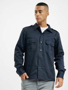 lässiges Brandit Herren Polo-Shirt Taschen Navy