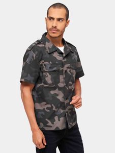 lässiges Brandit Herren Polo-Shirt Taschen Camouflage