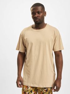 Camiseta informal de hombre Brandit de algodón, color beige.