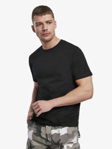 Casual Brandit men's T-shirt with cotton, black