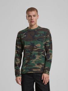 Soft Brandit men's sweatshirt 180 g/m² with cotton camouflage