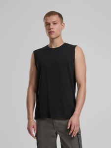 sporty Brandit men's T-shirt 160 g/m² with cotton, black