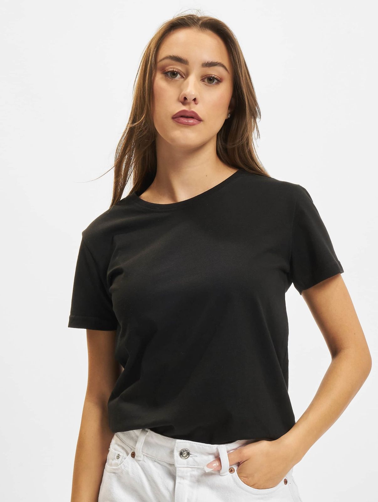 modernes Brandit Damen T-Shirt 160 g/m² mit Baumwolle Schwarz