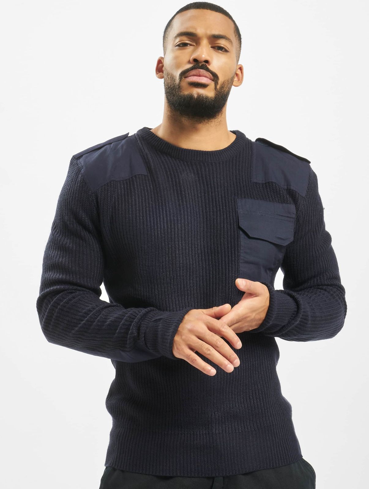 Brandit Herren Sweatshirt mit Klettverschluss