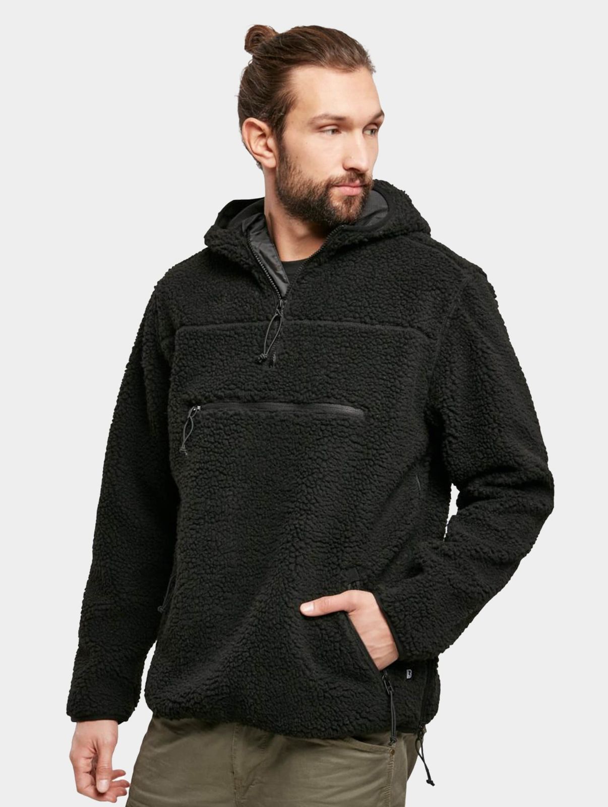 Brandit Herren Hoodie Schwarz