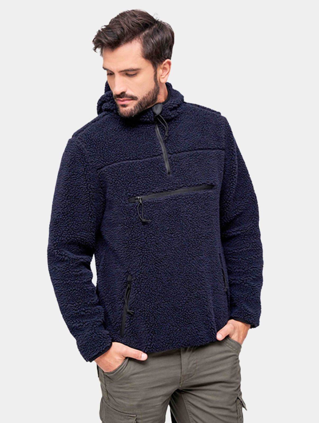 Brandit Herren Hoodie Navy