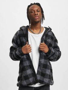lässige Brandit Herren Jacke Schwarz