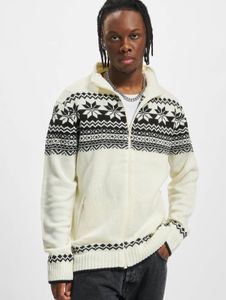 Comfortable Brandit men's sweatshirt, white
