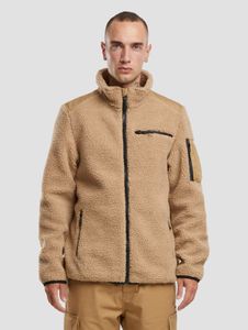schlichte Brandit Herren Jacke Kapuze Beige