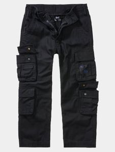 lässige Brandit Unisex Jeans mit Baumwolle Schwarz