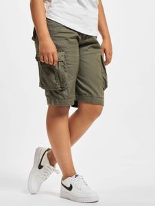 Comodi pantaloncini unisex Brandit con coulisse e cerniera, color kaki