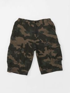Comodi pantaloncini unisex Brandit con coulisse, cerniera, mimetico