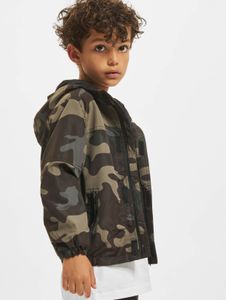 stylische Brandit Unisex Jacke Reißverschluss Klettverschluss Camouflage