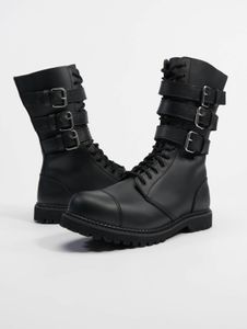 markante Brandit Herren Boots Schwarz