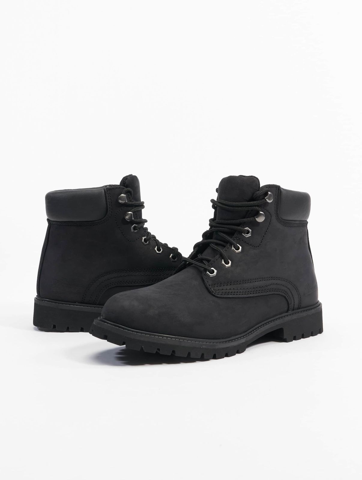 moderne Brandit Unisex Boots Reißverschluss gefüttert Schwarz