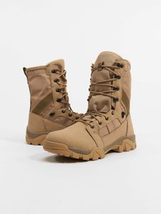Stivali da uomo Brandit, beige, dal design distintivo.