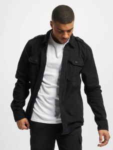 vielseitiges Brandit Herren Polo-Shirt Taschen mit Baumwolle Schwarz