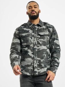 Comoda polo da uomo Brandit in cotone mimetico.