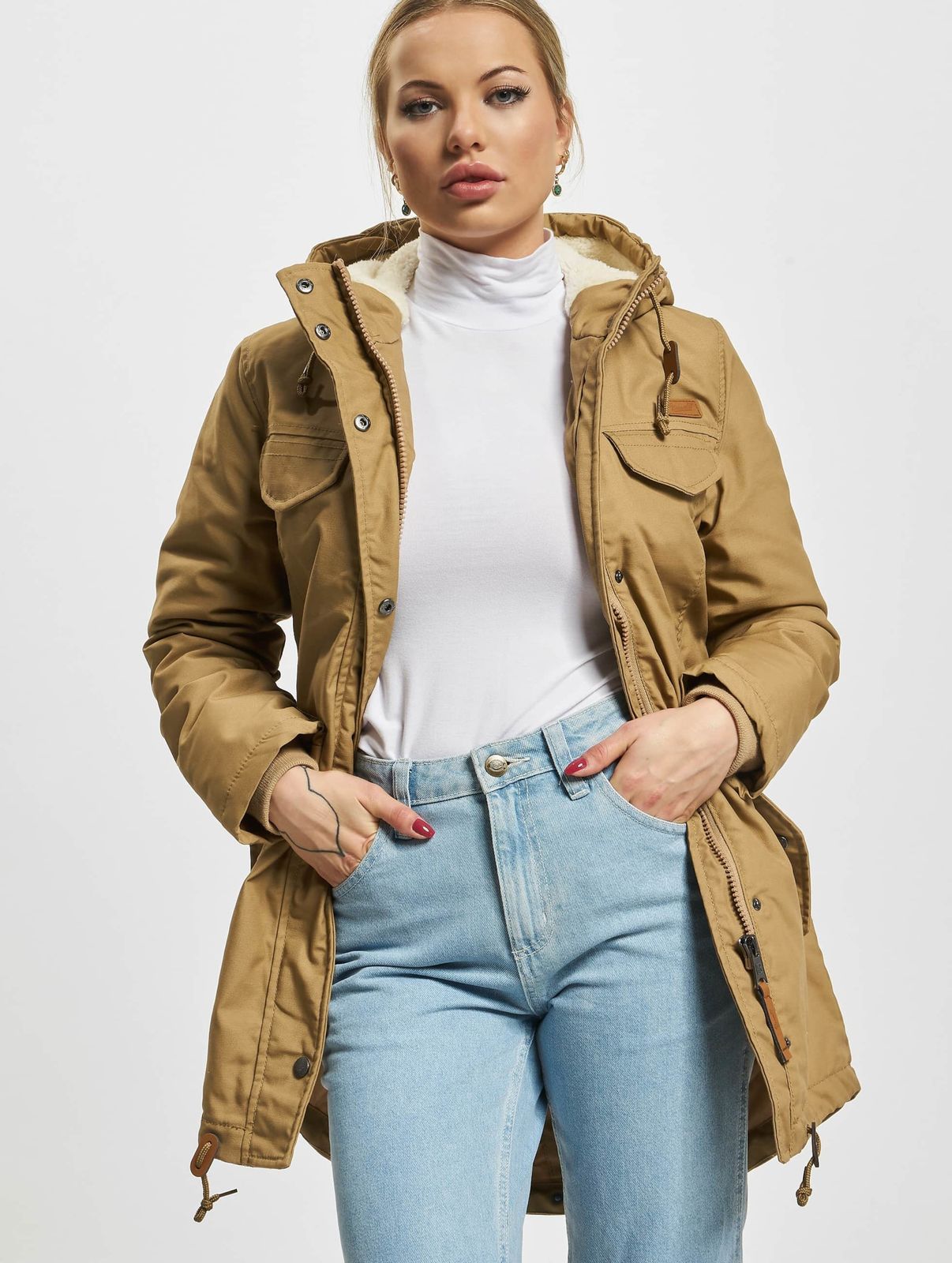 Brandit Damen Jacke Beige