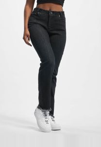bequeme Freddy Damen Jeans Stretch mit Baumwolle Schwarz