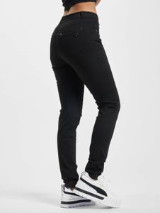 lässige Freddy Damen Jeans Skinny Fit mit Baumwolle Schwarz