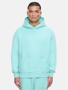 weicher Bazix Republiq Herren Hoodie mit Baumwolle Hell-Blau
