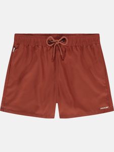 stilvolles Pockies Herren Kleid Kordelzug Taschen Rot-Braun