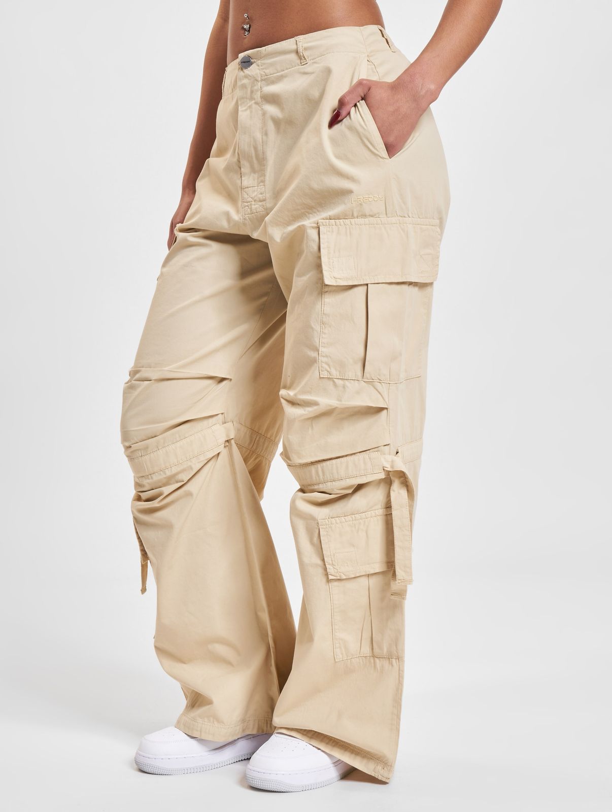 Freddy Damen Jeans mit Baumwolle Beige