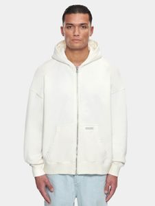 Soft Bazix Republiq men's hoodie with cotton, white