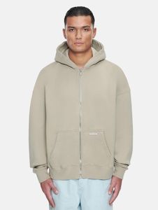 lässiger Bazix Republiq Herren Hoodie mit Baumwolle Khaki