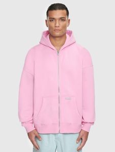 Comoda felpa con cappuccio da uomo Bazix Republiq in cotone, rosa