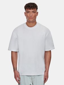 bequemes Bazix Republiq Herren T-Shirt mit Baumwolle Weiß