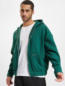 Comfortable Bazix Republiq men's hoodie with cotton, green