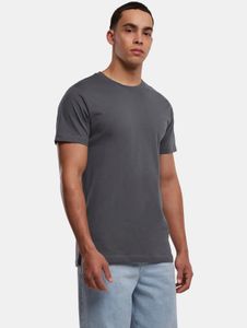 sportliches Build Your Brand Herren T-Shirt 180 g/m² mit Baumwolle Grau